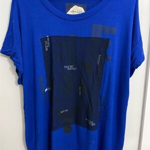 Active Zone blue Graphic women’s T-Shirt